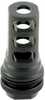 This 3-port muzzle brake is compatible with the ASR mounting system. They offer one hand on one hand off attachment/detachment. The 3-port design effectively reduces felt recoil and muzzle climb. - Co...
